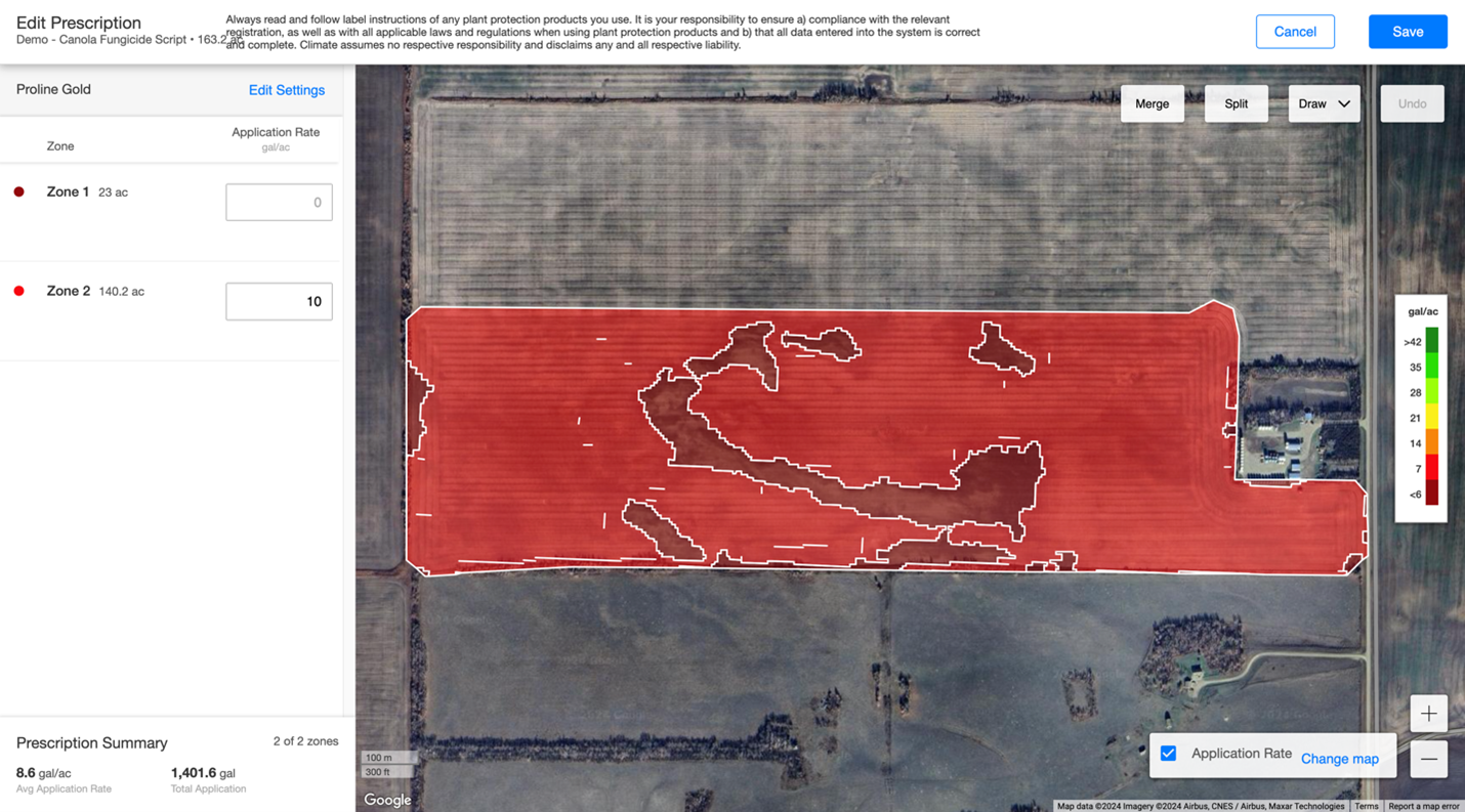 A map of an area where heatmapping is being used. Most of the map is red, with a few areas that are deep red. 